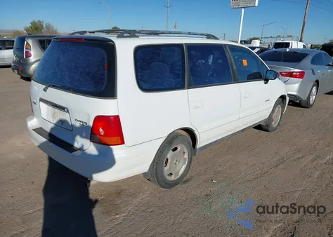 1996 Isuzu Oasis Ls из США, поврежденный, VIN JR2RJ1877TC003177